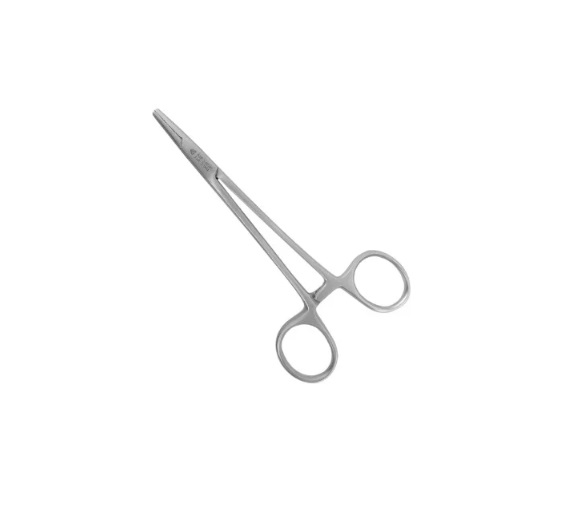 Porta Agulha Mayo 16cm em Aço Inoxidável - Vital Gold