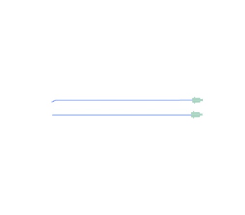 Guia P/ Intubação Traqueal Bougie com conector - 10Fr 3.3mm compr. 700mm - Well Lead