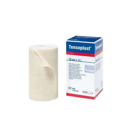 Bandagem Elástica Fixadora Tensoplast 10cm x 4,5m - BSN Medical
