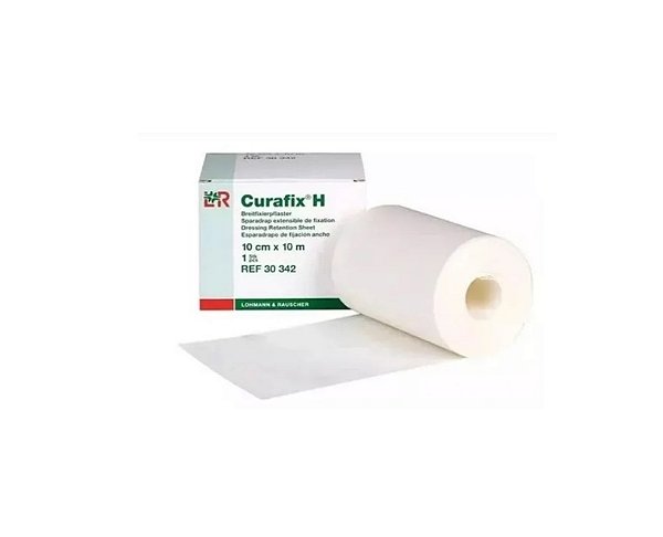 Fita Cirúrgica Adesiva para Fixação 10cm x 10M Curafix - Lohmann & Rauscher