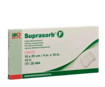 Curativo de Filme Transparente 10cm x 25cm Suprasorb F (Unidade) Estéril - Lohmann & Rauscher