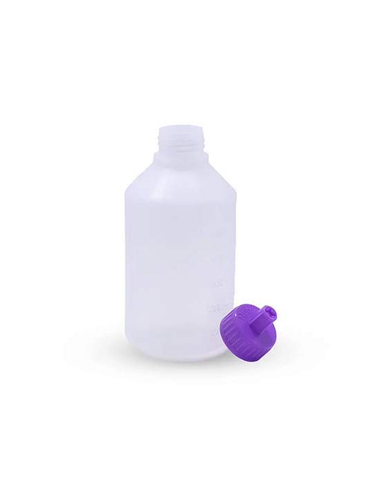 Frasco Dieta Enteral 300mL Ponta em Cruz - Nutrimed