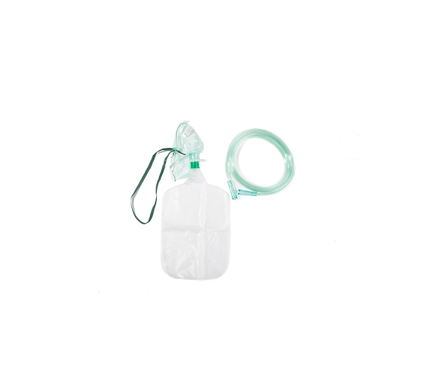 Máscara Oxigênio de Alta Concentração 600ml Pediátrica Alongada - Foyomed