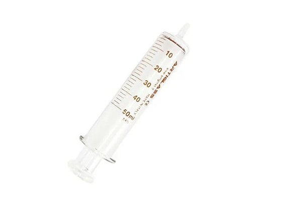 Seringa de Vidro 50ml Bico de Vidro Luer Slip - Arti Glass