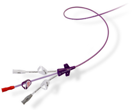 Cateter PowerPicc 6Fr x 55cm C/ Microintrod 3 Lúmen Pol 3CG - BD