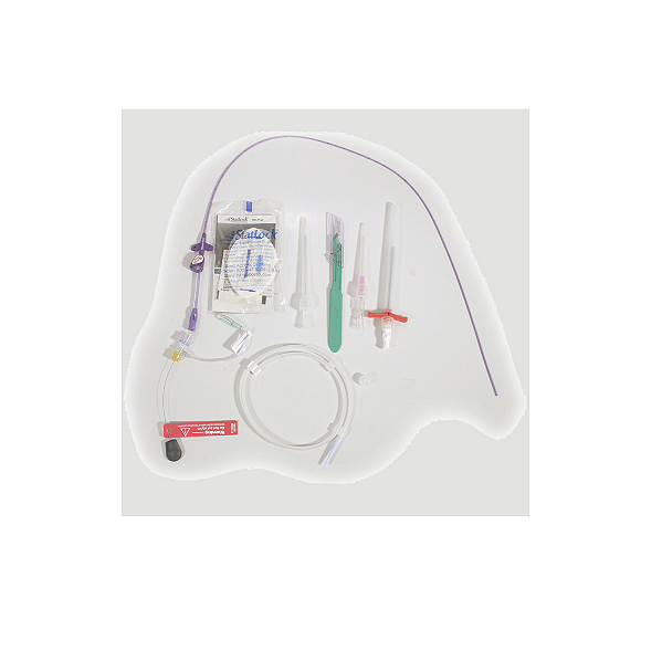 Cateter PowerPicc 5Fr x 55cm C/ Microintrod 1 Lúmen Pol - BD