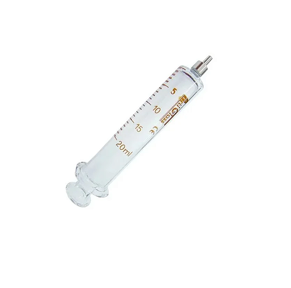 Seringa de Vidro 10ml Bico de Metal Luer Slip - Arti Glass