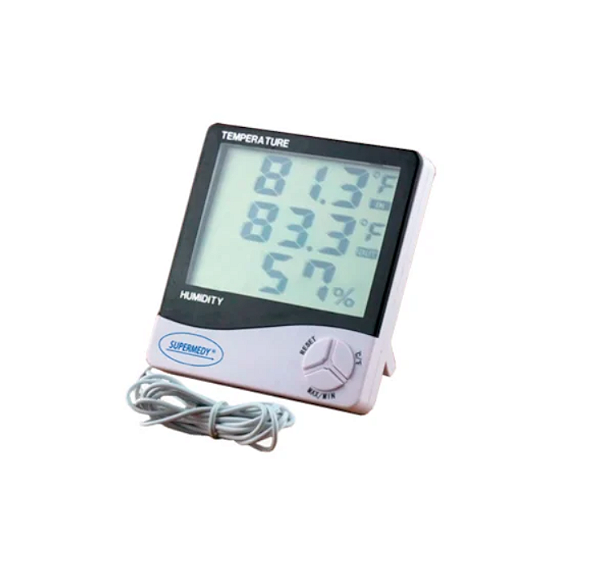 Termohigometro com Cabo Digital - Supermedy