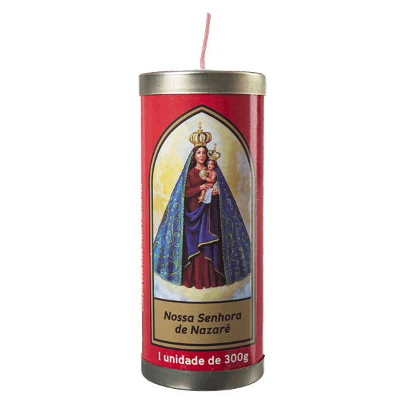 Vela Nossa Senhora De Nazaré Chapinha (300g)