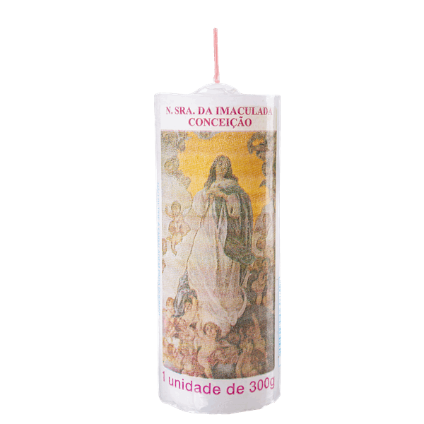 Vela Nossa Senhora Imaculada Conceição (300g)