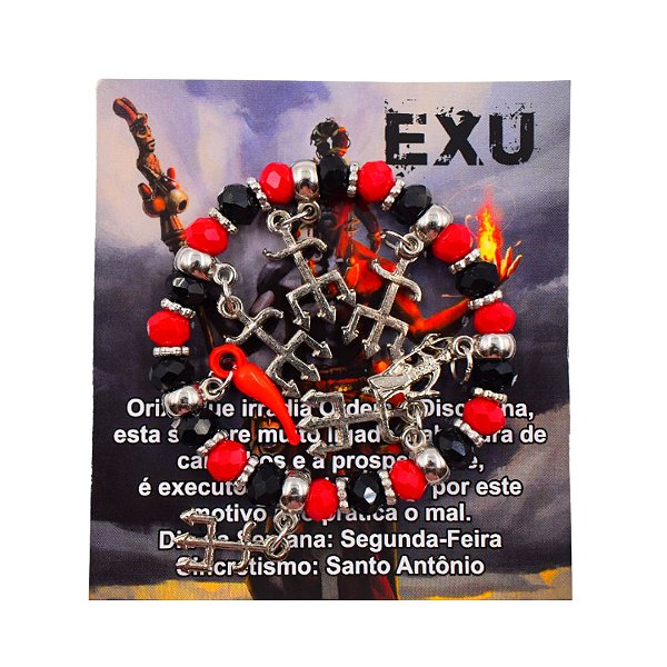Pulseira Orixá Exu