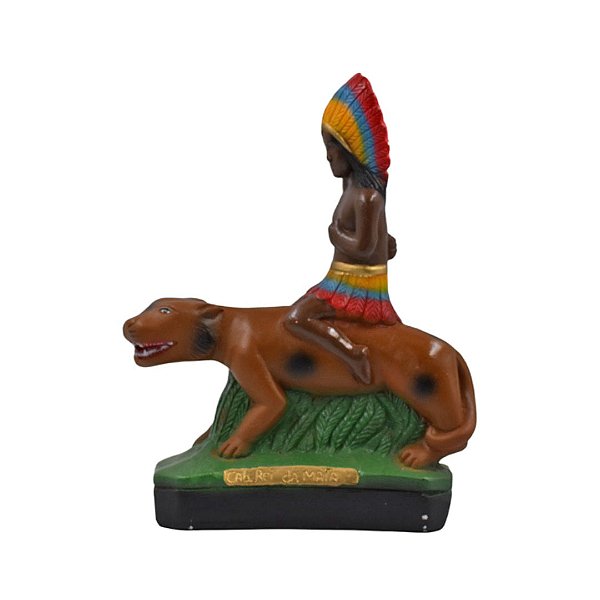Imagem Caboclo Rei Da Mata (22cm)