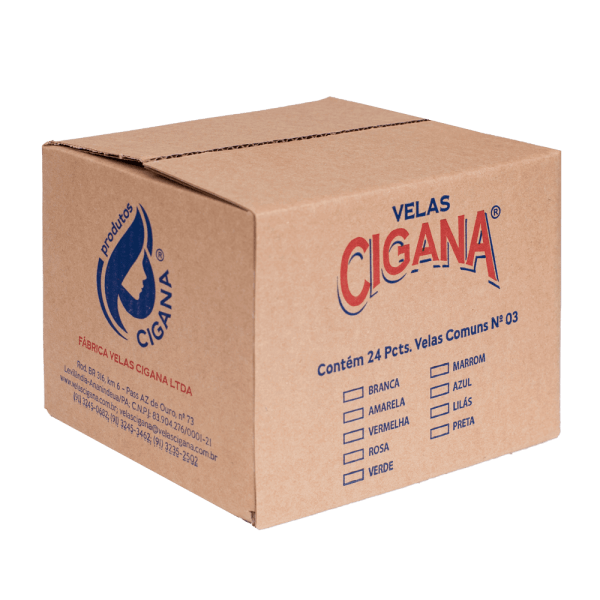 Caixa Vela Comum n.03 (12g)