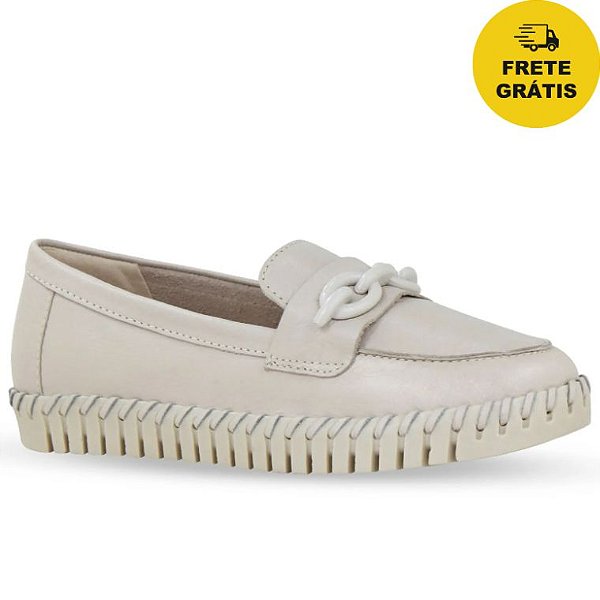 Sapato Bottero Twister Couro Summer Burnish Offwhite