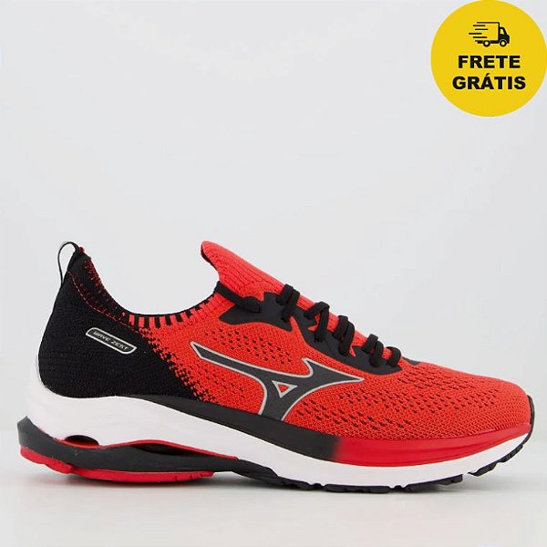 Tênis Mizuno Wave Zest  Vermelho/Preto