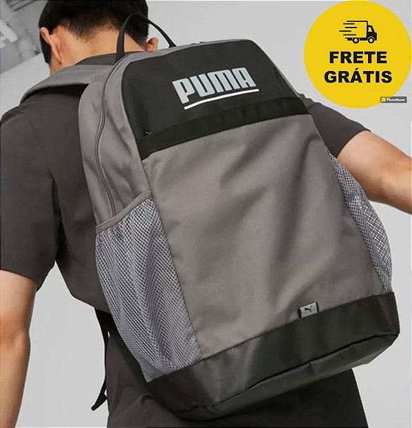 Mochila Puma Plus  Cinza