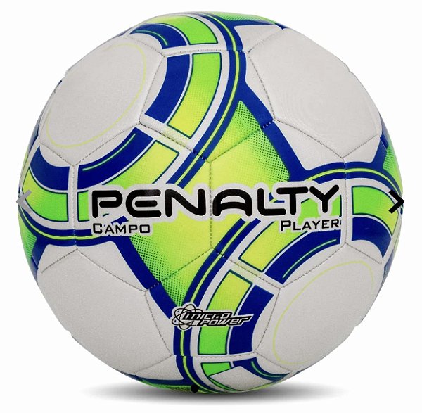 Bola Campo Penalty Player XXIII Branco/Azul/Verde