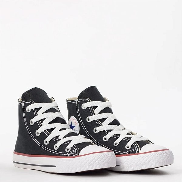 Tênis Infantil Chuck Taylor All Star C/alto  Preto/Vermelho