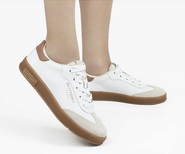 Tênis Bottero  Marfim/Branco