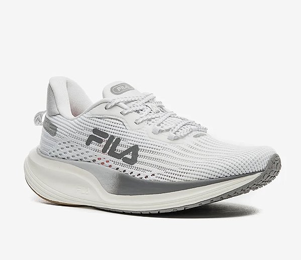 Tênis Fila Racer Speedzone  Branco/Prata