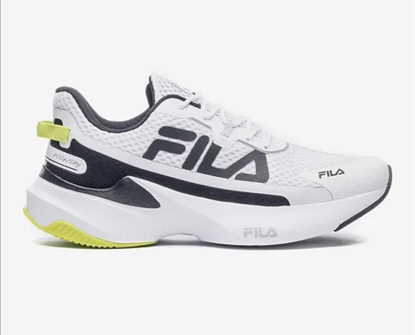 Tênis Fila Recovery Branco/Preto/Verde