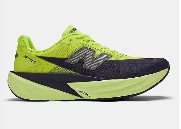 Tênis New Balance Rebel V5 Verde/Roxo