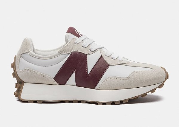 Tênis New Balance  Bege/Vinho