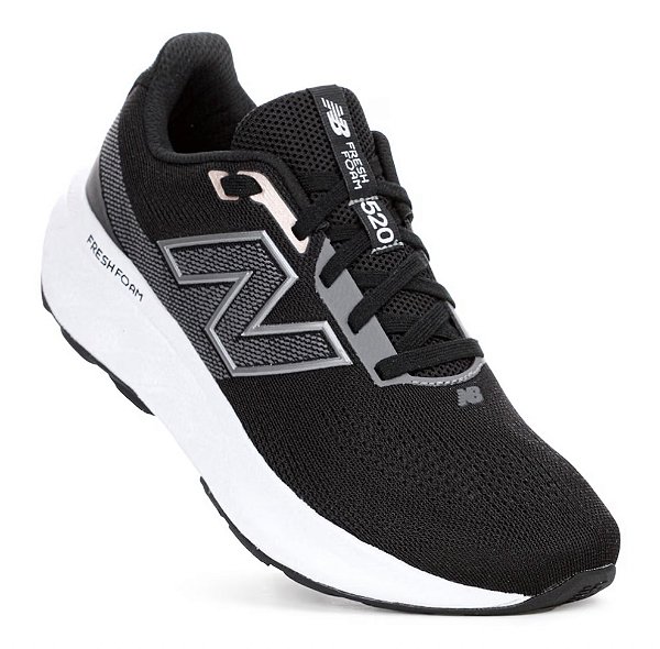 Tênis New Balance 520V9 Preto/Rose