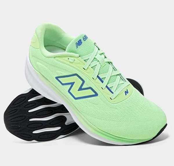 Tênis New Balance 680V9 Fresh Foam Verde-Agua
