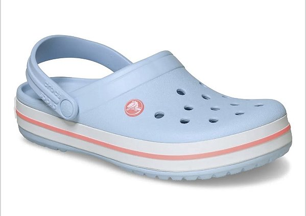 Sandália Crocs Crocband  Azul/Rosa