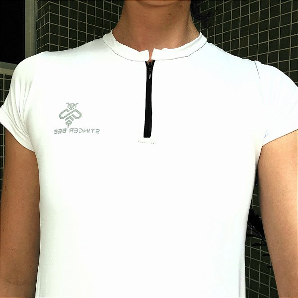 CAMISA BASIC COR BRANCO MANGA CURTA