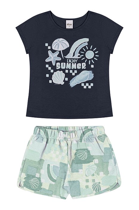 Conjunto Azul Candy