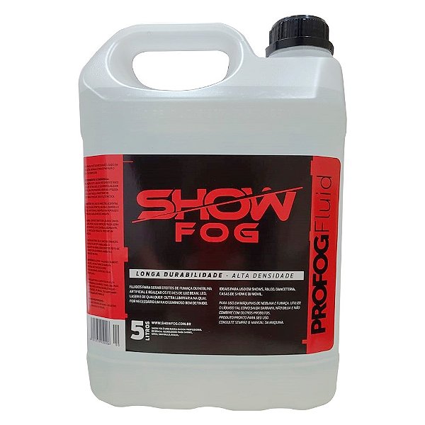 Líquido para Máquina de Fumaça Showfog 5L