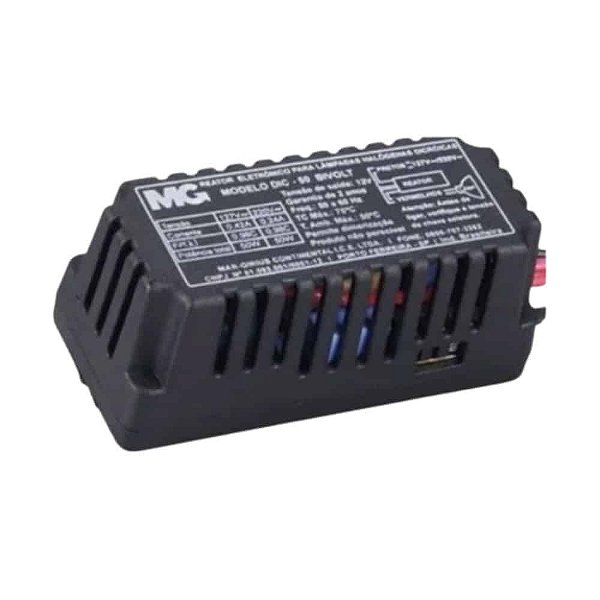 Reator Transformador Eletrônico Dicróica 12v Tensão:220