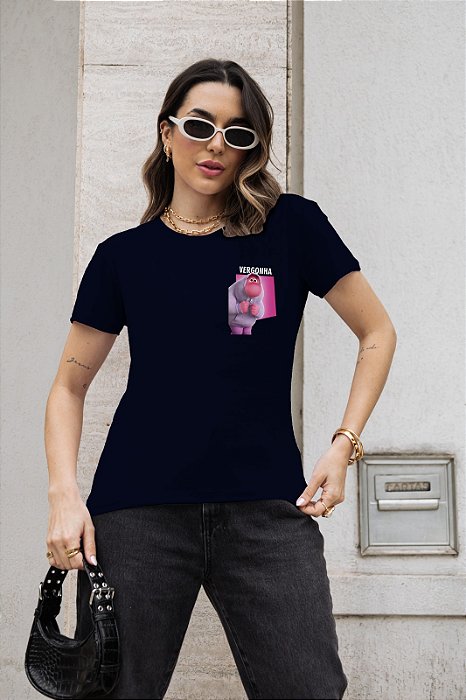 T-SHIRT VERGONHA DIVERTIDAMENTE DTF