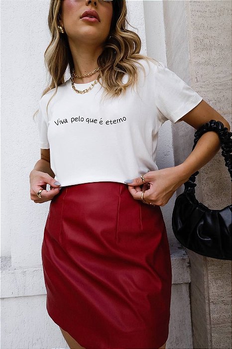 T-SHIRT VIVA INFINITO DTF OFF WHITE