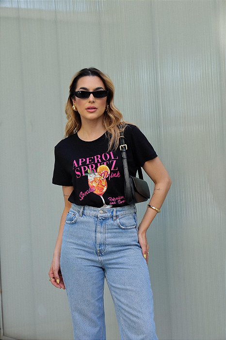 T-SHIRT APEROL DRINK DTF