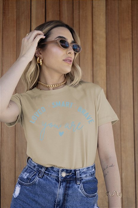 T-SHIRT YOU ARE LOVED DTF BEGE