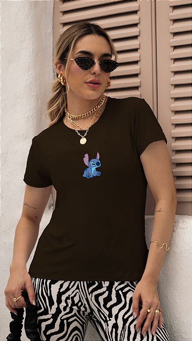 T-SHIRT STITCH BRAVO DTF CHOCOLATE