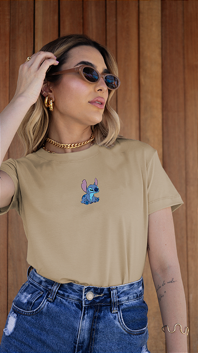 T-SHIRT STITCH BRAVO DTF BEGE