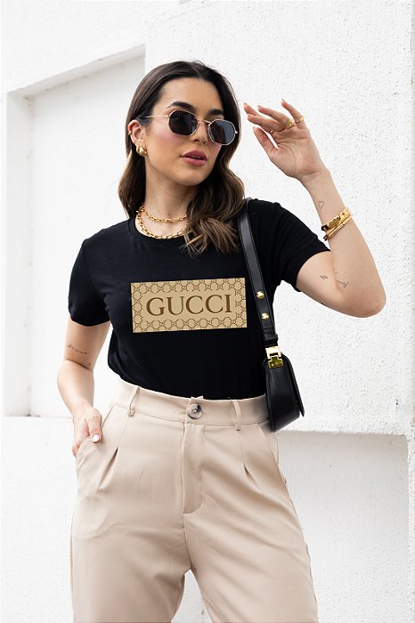 T-SHIRT PADRÃO GUCCI DTF