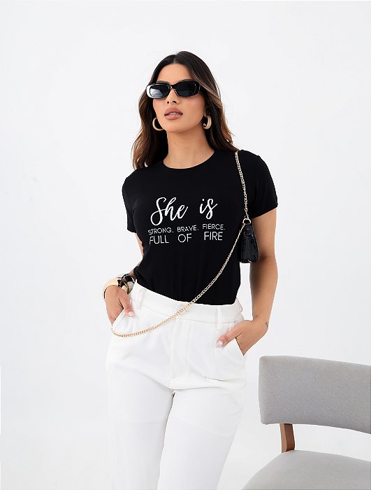 T-SHIRT SHE IS DTF