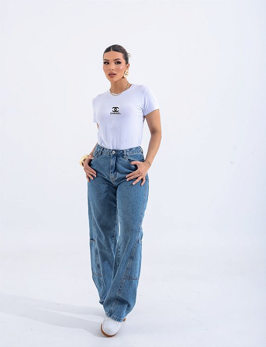 T-SHIRT CHANEL DTF BRANCO
