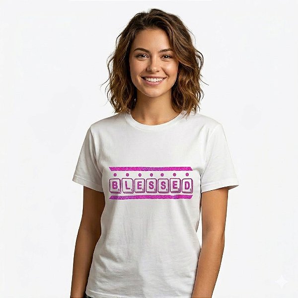 Camiseta Personalizada Blessed
