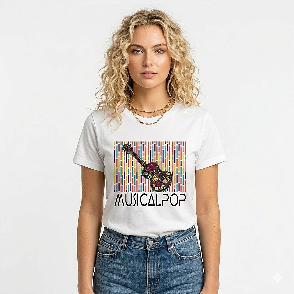 Camiseta Personalizada Musical Pop