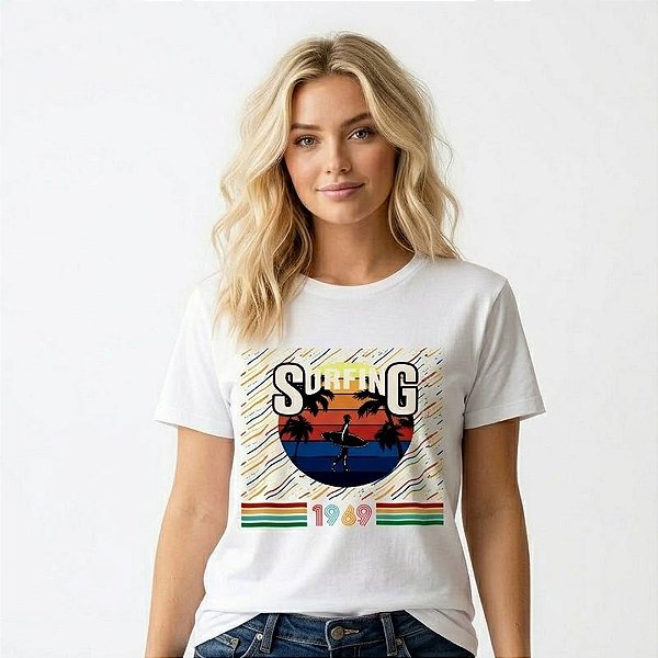 Camiseta Personalizada Surfing