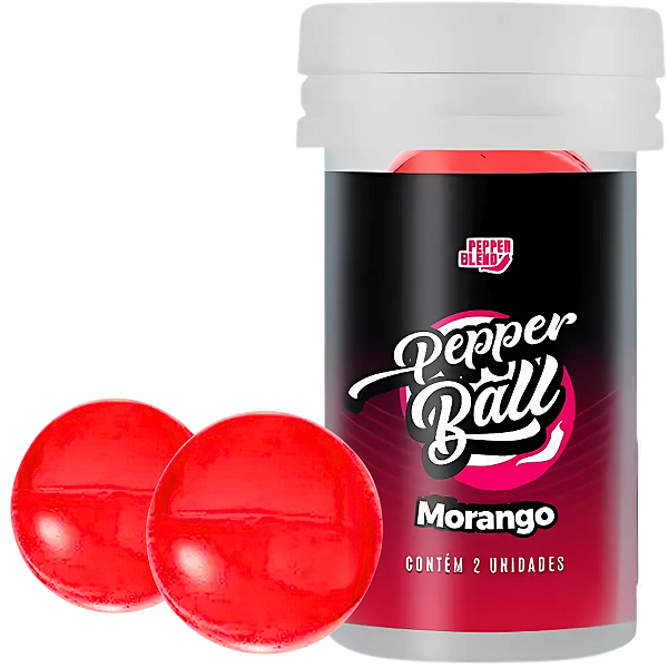 Hot Ball Bolinhas Explosiva Lubrificante Pepper Blend Kit 2U