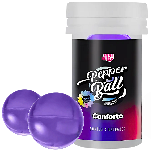 Hot Ball Bolinha Lubrificante Pepper Blend Plus Conforto