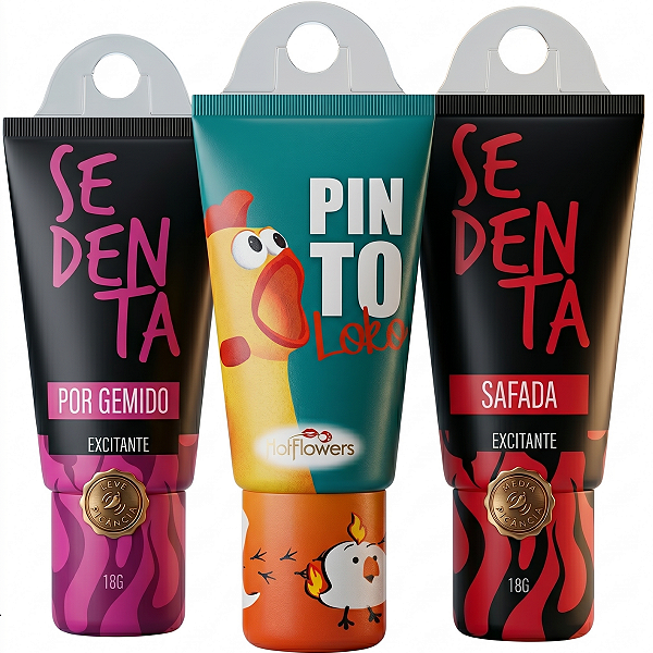 Pinto Loko Gel Estimulante +Sedenta Excitante Safada +Gemido