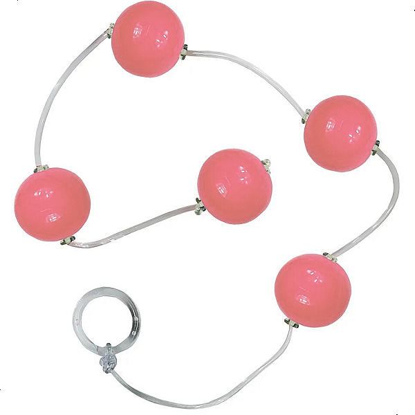 Bolinha Tailandesa Média 5 Bolas Pompoarismo Vagina Anus